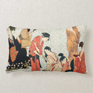 Japanse kunstontwerp kussens