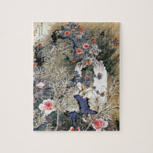 Japanse kunstpuzzel legpuzzel