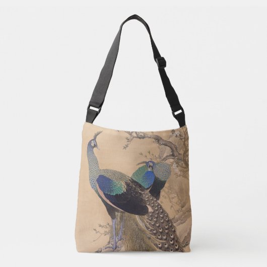 Japanse kunstzakken crossbody tas (Voorkant)