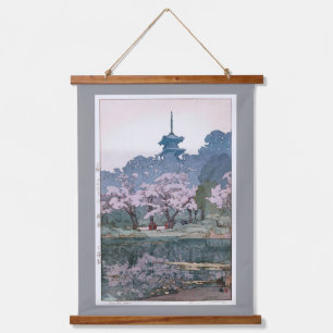 Japanse Landschap, Hiroshi Yoshida Hangend Wandkleed