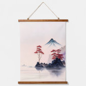  Japanse landschapskunst Hangend Wandkleed (Voorkant)