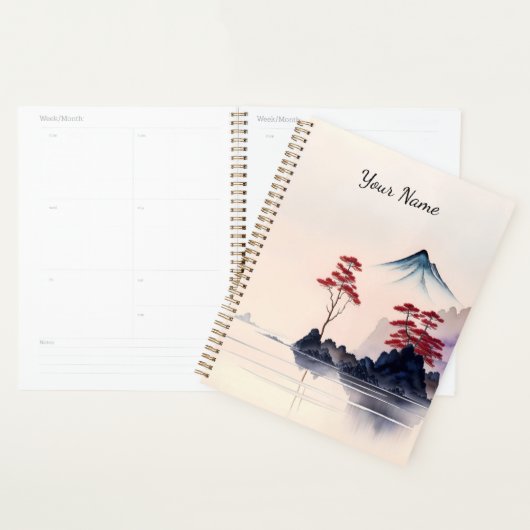  Japanse landschapskunst Planner (Display)