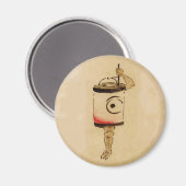  japanse lantaarn spook yokai magneet (Voorkant / Achterkant)