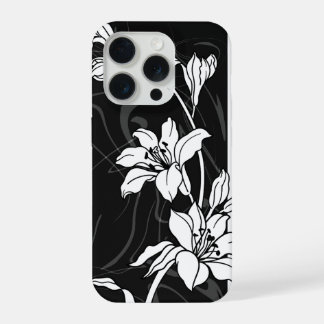 Japanse lelie klassieke illustratie iPhone 15 pro hoesje