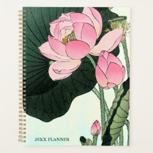 Japanse Lotus Flower - fijne kunst Planner