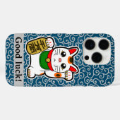 Japanse Lucky Cat Hoesje-Mate iPhone Case (Achterkant (horizontaal))