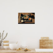 Japanse maaltijd poster (Keuken)
