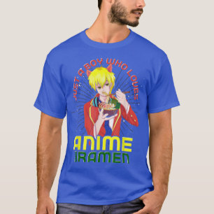 Japanse Manga Otaku Boys Ramen Noodles Japan Kawa T-shirt