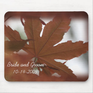 Japanse Maple Leaf bruiloft Muismat