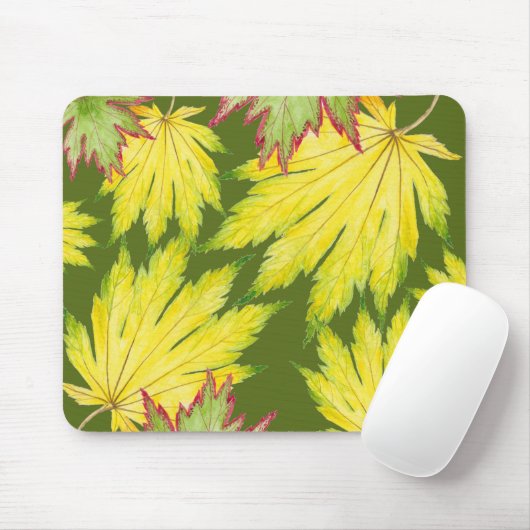 Japanse Maple op een Muismat (Met muis)