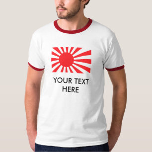 Japanse marine vlag t-shirt