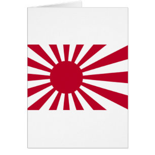 Japanse marineslag - Japanse stijgende zonvlag