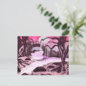 Japanse Meditation Garden Briefkaart (Staand voorkant)