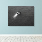 Japanse Mie Mikimoto Pearl Canvas Afdruk (Insitu (Houten vloer))