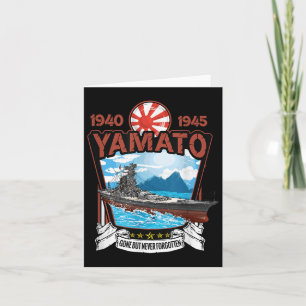Japanse militaire slagschip Yamato Tweede Wereldoo Kaart