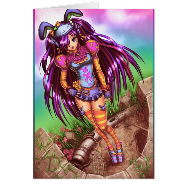 Japanse Mode Anime Girl (Voorkant)