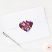 Japanse Mode Anime Girl Hart Sticker (Envelop)