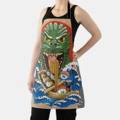 Japanse monster Sushi Lover Schort (Insitu)