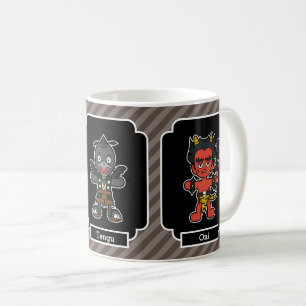 Japanse Monstertrio: Yurei, Tengu en Oni Yokai Koffiemok