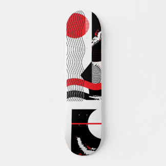 Japanse nacht skateboard