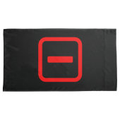 Japanse nummer één 一 Ichi 】 Kanji Kussensloop (Voorkant-Rechts)