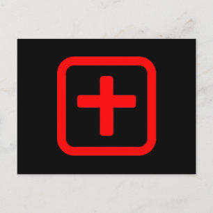 Japanse nummer Tien 十 【 Ju 】 Kanji Briefkaart