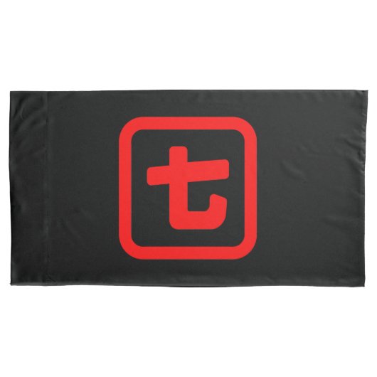 Japanse nummer zeven 七 【 Nana 】 Kanji Kussensloop (Voorkant-Links)