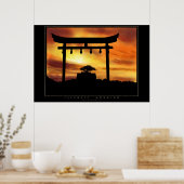 Japanse ochtend poster (Keuken)