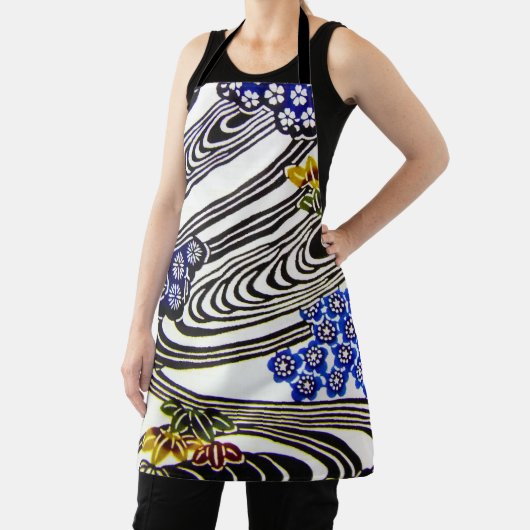 Japanse Okinawan-kleurstof (Bingata) Schort (Insitu)