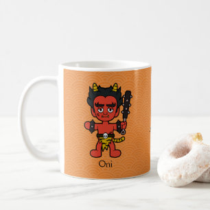 Japanse Oni: Cartoon Yokai Koffiemok