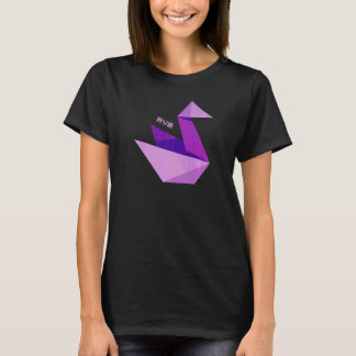 Japanse origami Tsuru Paper Bird Orizuru Japan Cu T-shirt