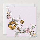 Japanse patronen Uitnodiging (Achterkant)