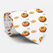 Japanse persimmon stropdas (Opgerold)