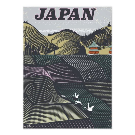 Japanse poster voor landschapsreizen (Voorkant)