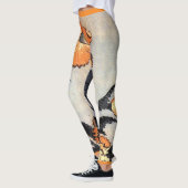JAPANSE PRINT VAN BLOEMGEDRUKTE LEGGINGS (Links)