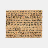  Japanse Prints Fleece Deken (Voorkant (Horizontaal))