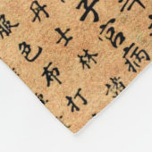  Japanse Prints Fleece Deken (Hoek)