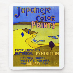 Japanse Prints voor kleuren Muismat