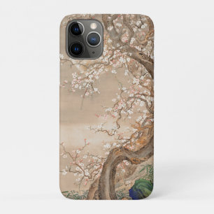 Japanse pruimen bloesems in maanlicht door Sō Shiz iPhone 11 Pro Hoesje