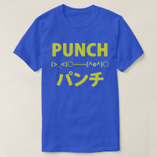 Japanse Punch Emoticons T-shirt