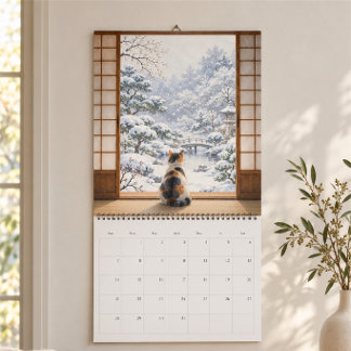 Japanse raamseizoenkalender kalender