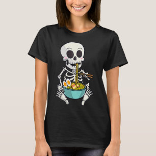 Japanse Ramen Noodles Anime Halloween Kostuum T-shirt