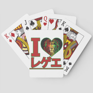 Japanse Reggae-spelkaart Pokerkaarten