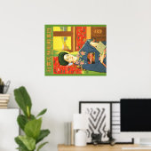  Japanse reisposter Poster (Thuiskantoor)