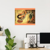 Japanse reisposter Poster (Thuiskantoor)