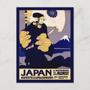Japanse reisreclame Briefkaart