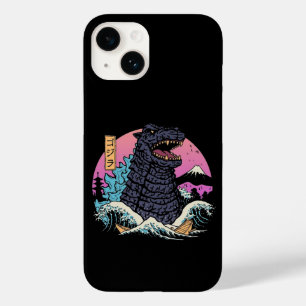 Japanse retro King Kaiju Wave Case-Mate iPhone 14 Hoesje