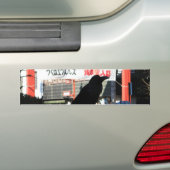 Japanse rijm bumpersticker (Op auto)
