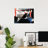 Japanse rijm poster (Thuiskantoor)