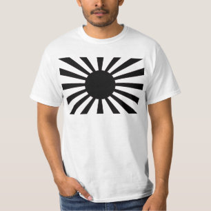 Japanse rijstzonvlag t-shirt